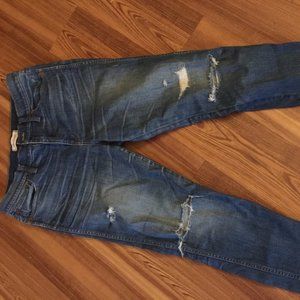 Madewell size 31 pre-ripped jeans